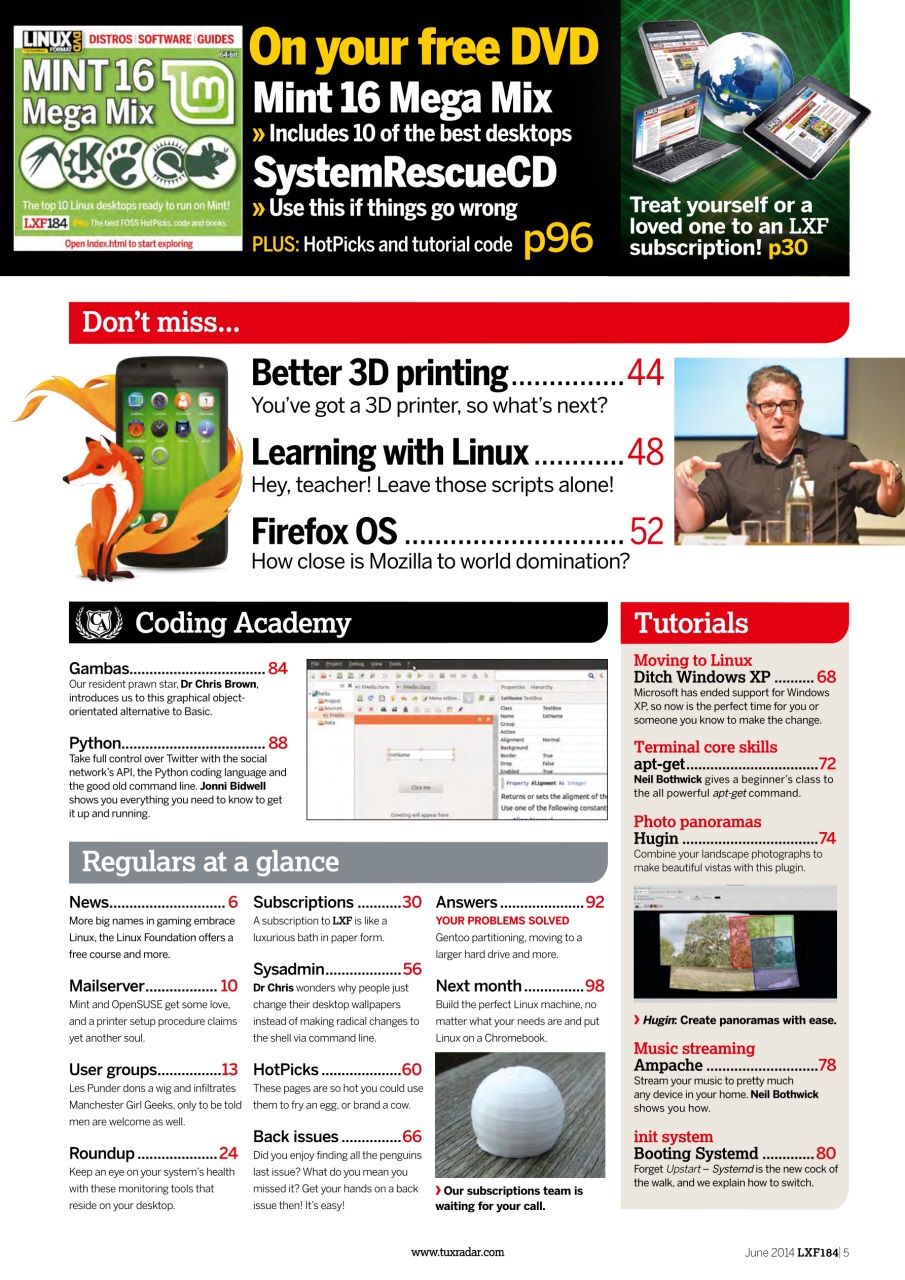 Linux Format Preview Pages