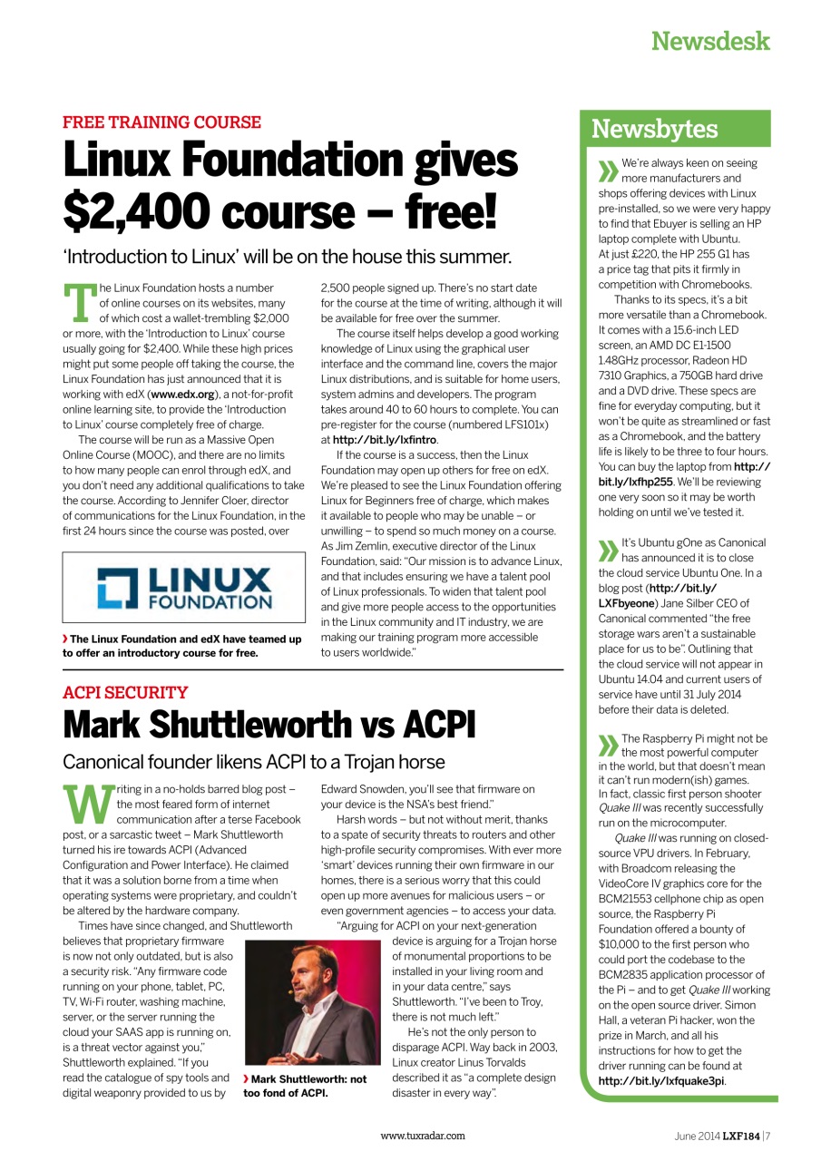 Linux Format Preview Pages