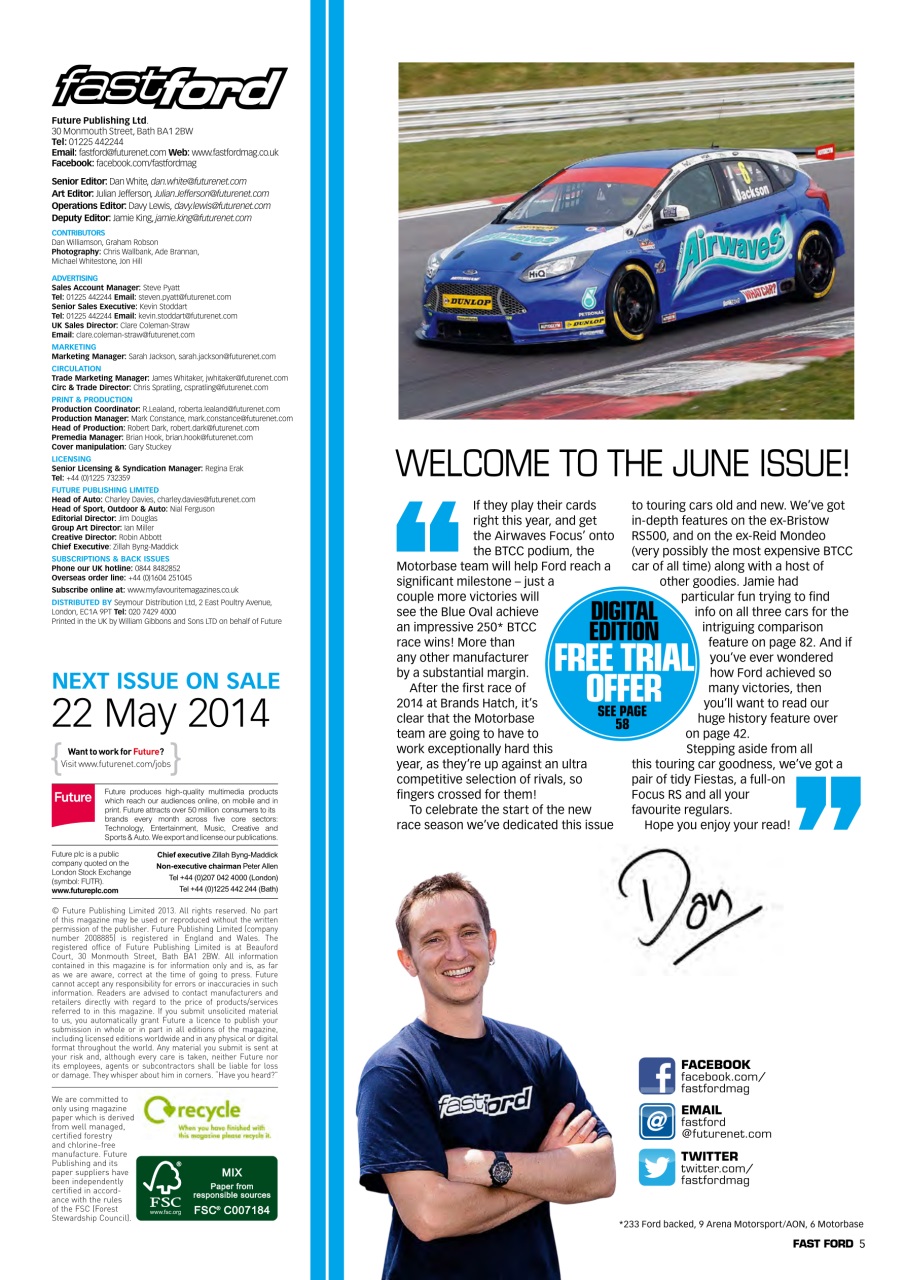 Fast Ford Preview Pages