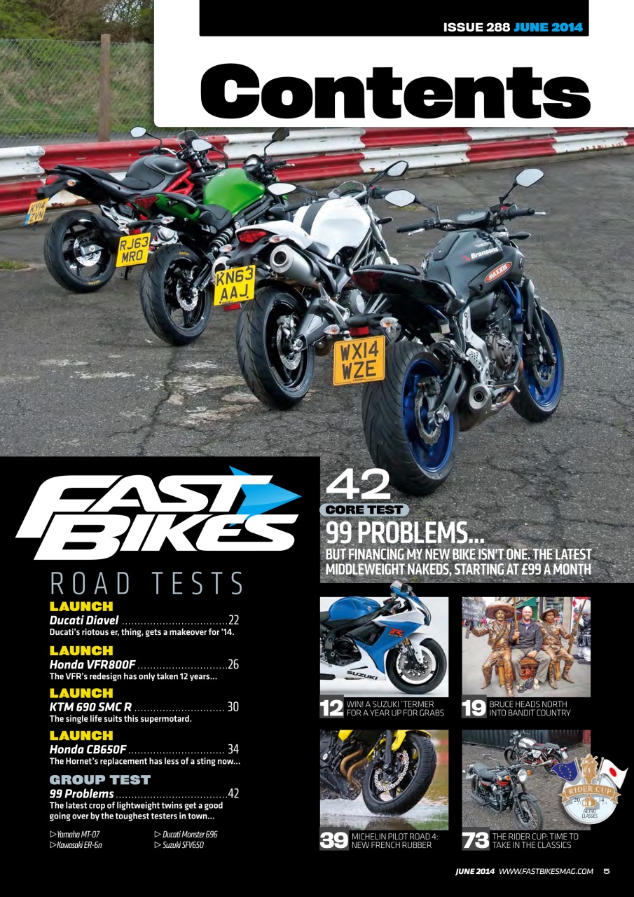 Fast Bikes Preview Pages