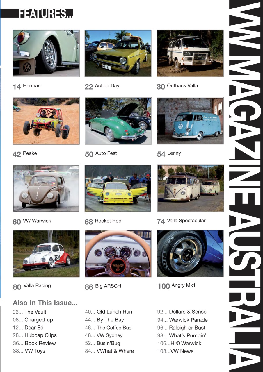 VW Magazine Australia Preview Pages