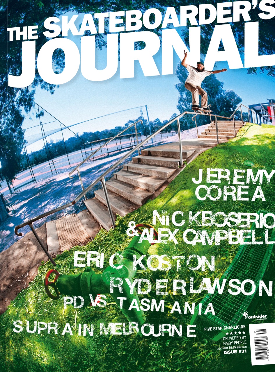 Skateboarder's Journal Australia Preview Pages
