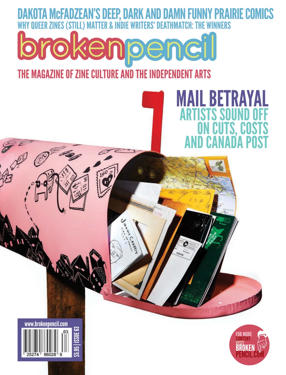 Broken Pencil Preview Pages