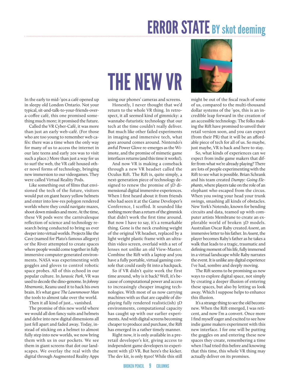 Broken Pencil Preview Pages