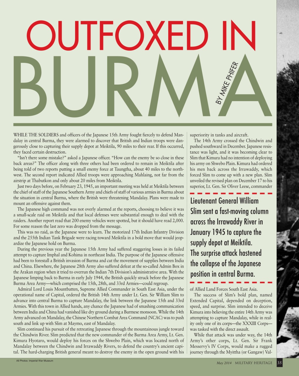 Military Heritage Preview Pages