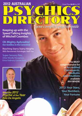 Australian Psychics Directory 2012 issue Australian Psychics Directory 2012