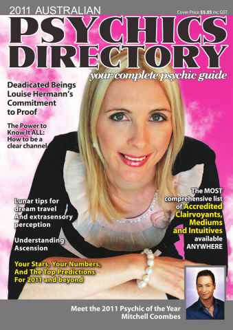 Australian Psychics Directory 2011 issue Australian Psychics Directory 2011