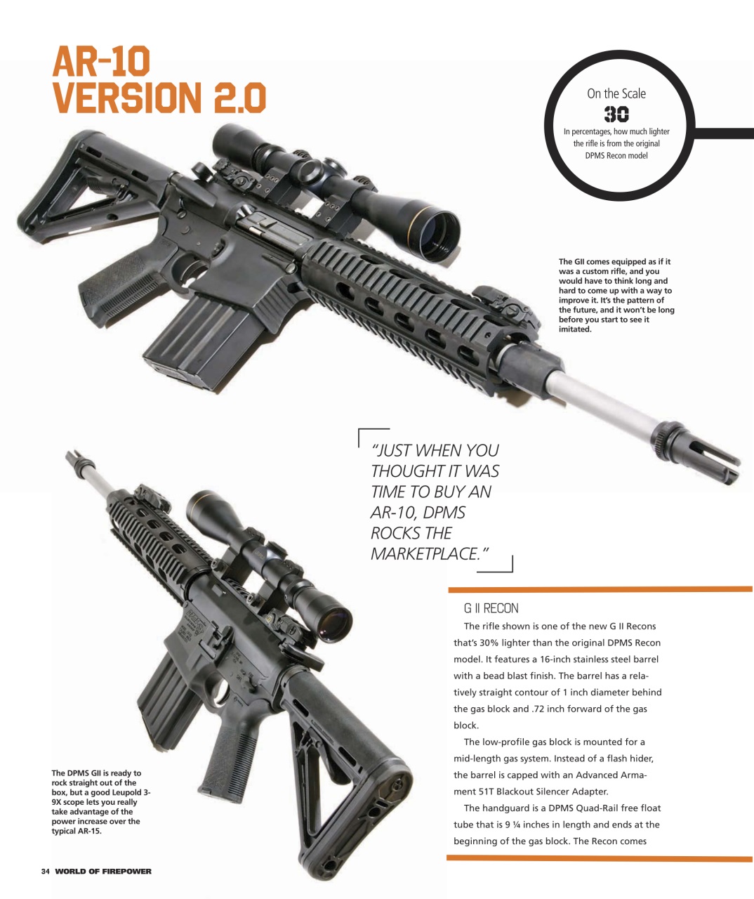 World of Fire Power Preview Pages