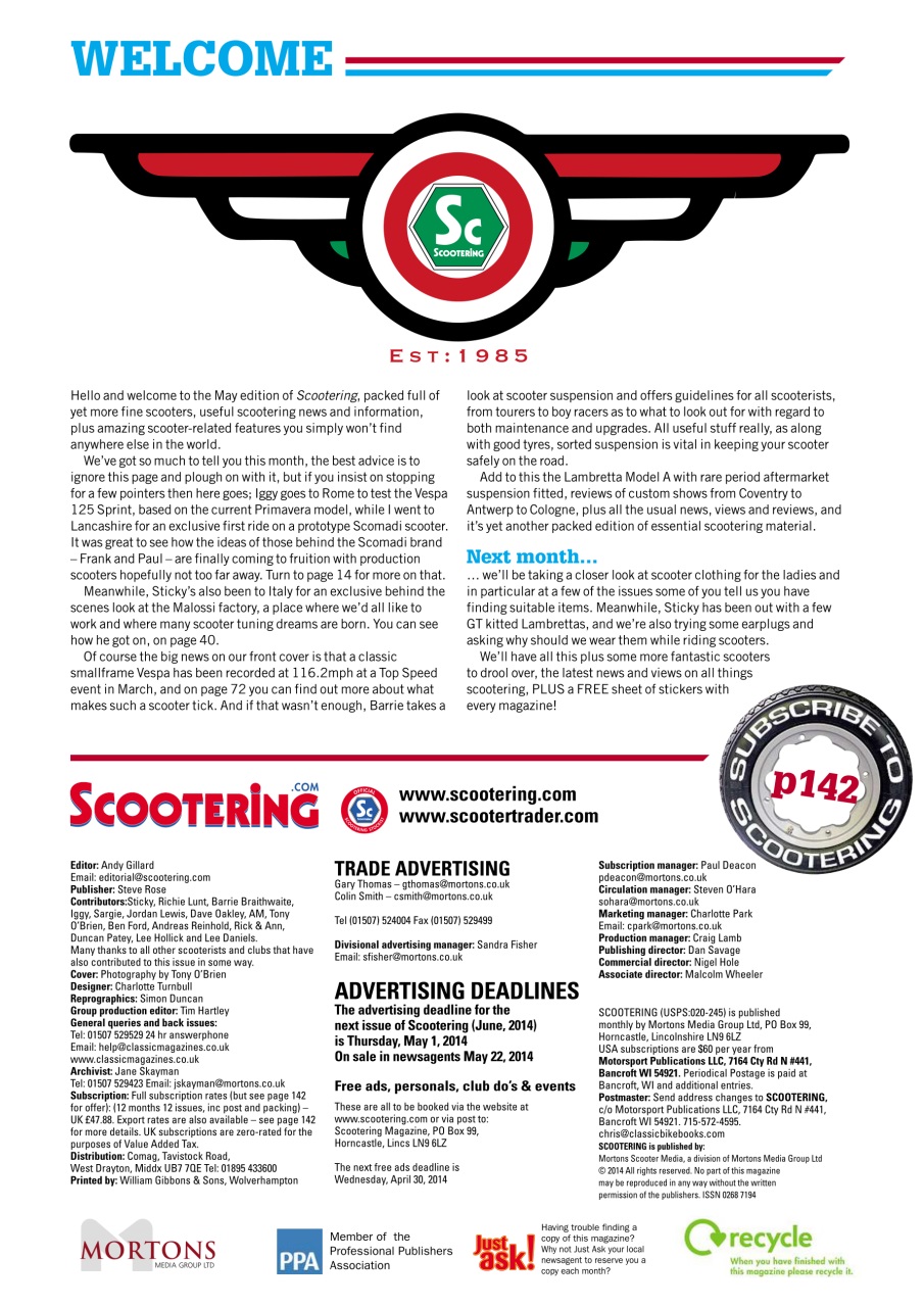 Scootering Preview Pages