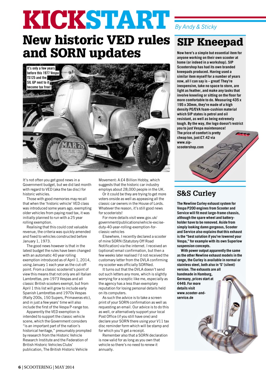 Scootering Preview Pages