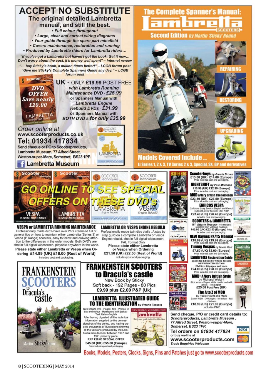 Scootering Preview Pages