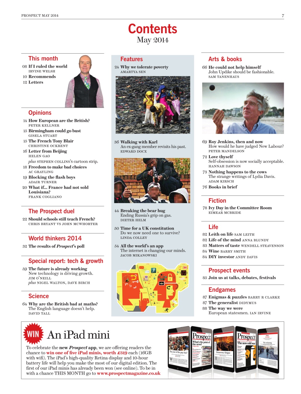 Prospect Magazine Preview Pages