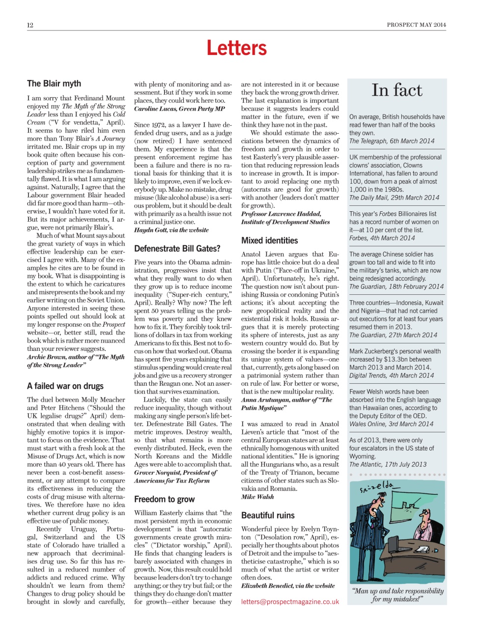 Prospect Magazine Preview Pages