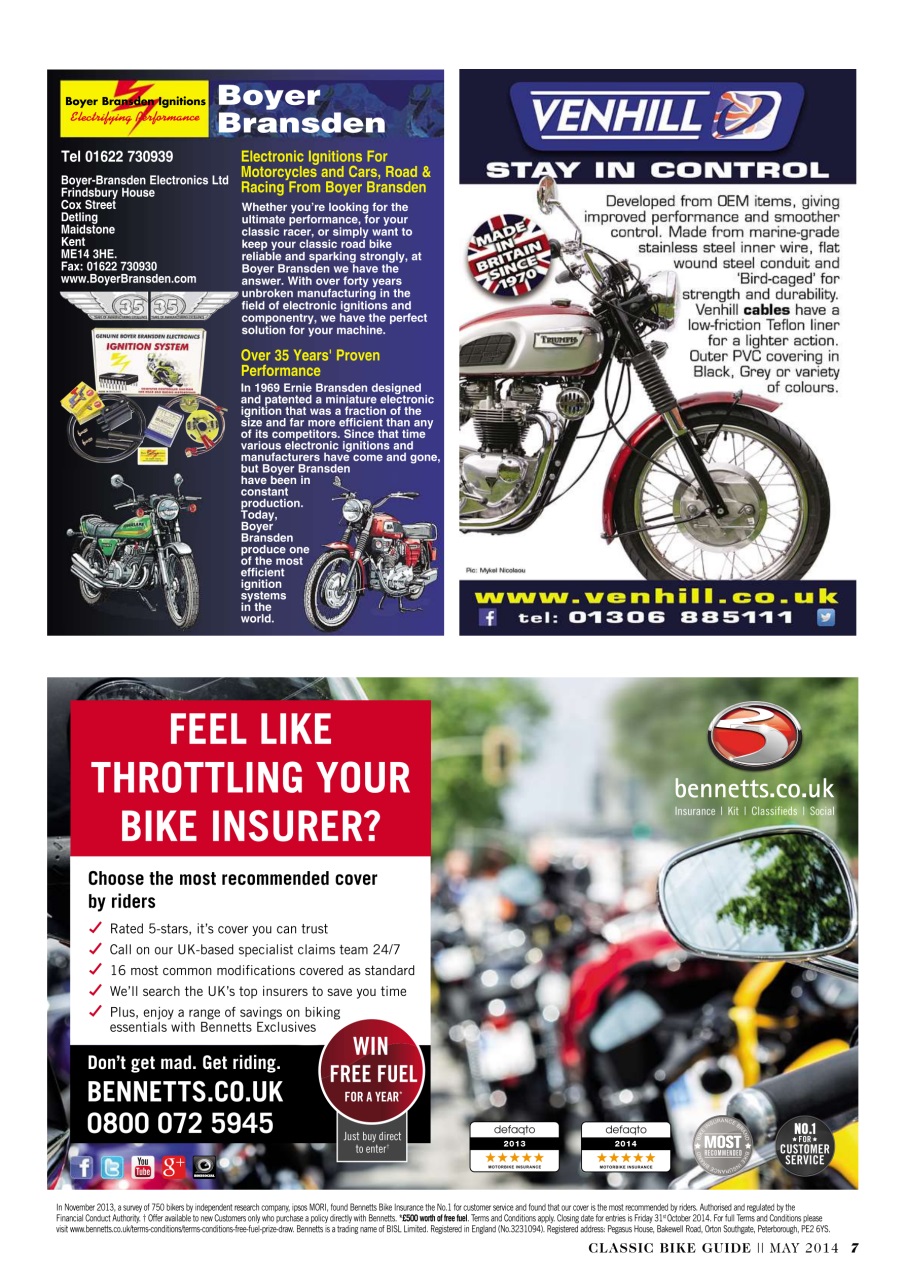 Classic Bike Guide Preview Pages