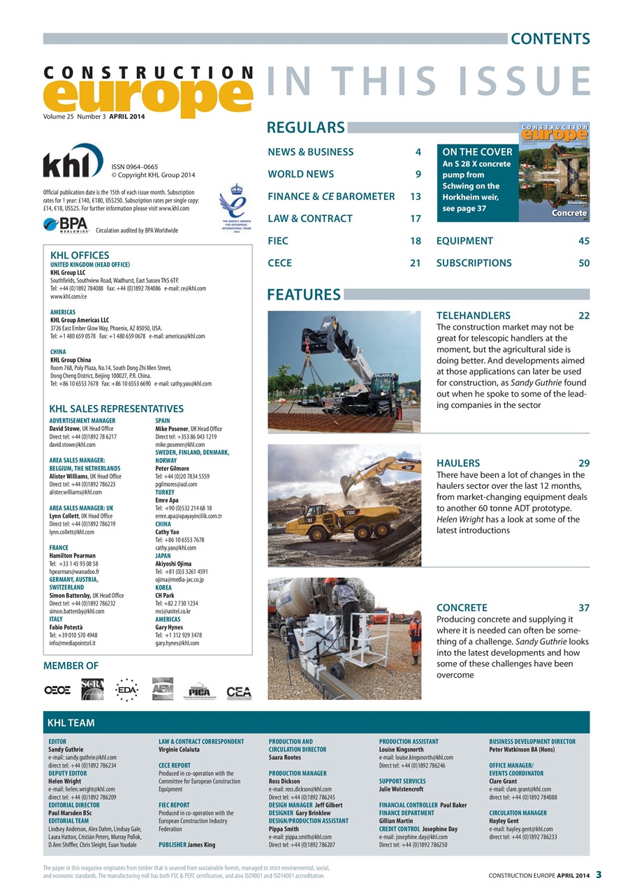 Construction Europe Preview Pages