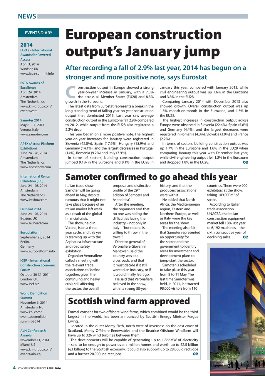 Construction Europe Preview Pages