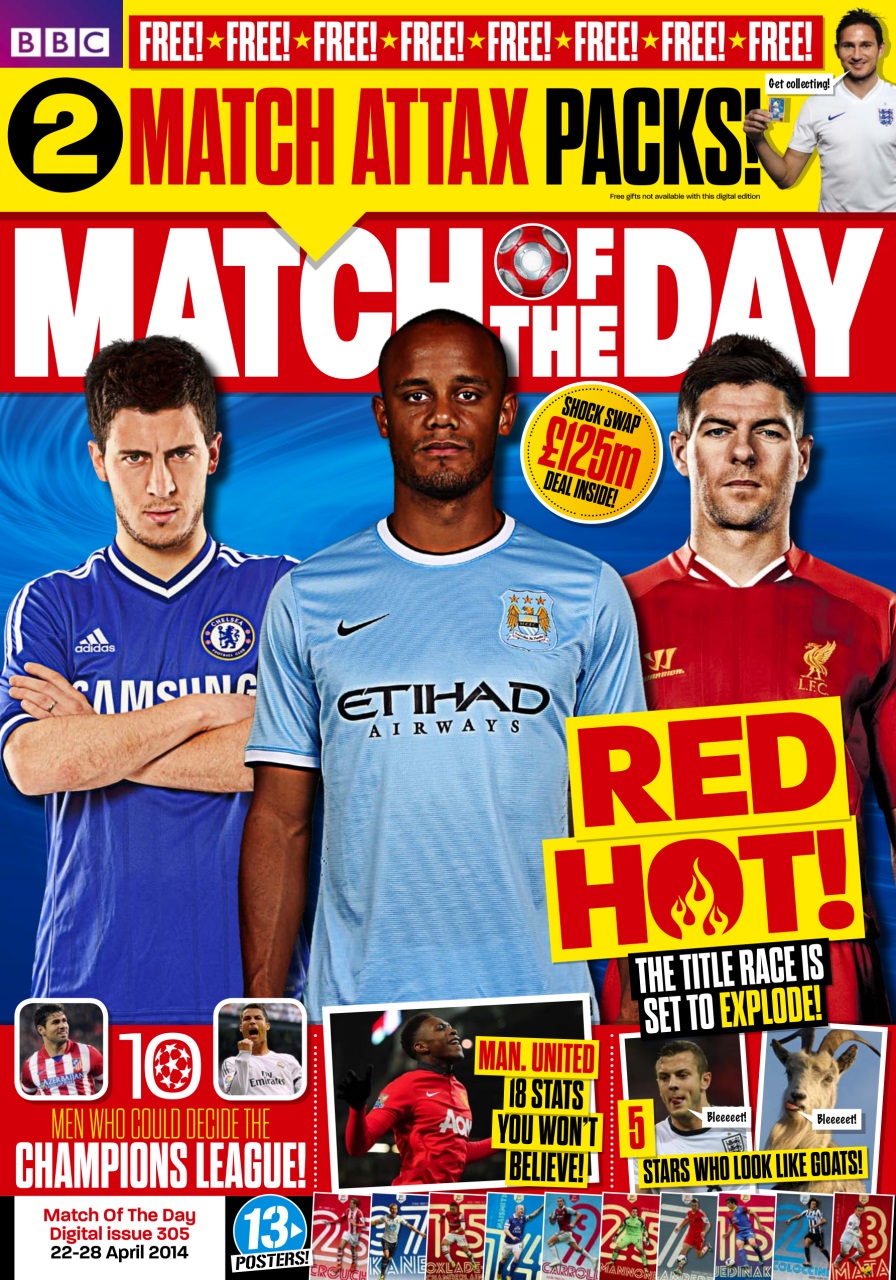 Match of the Day Preview Pages