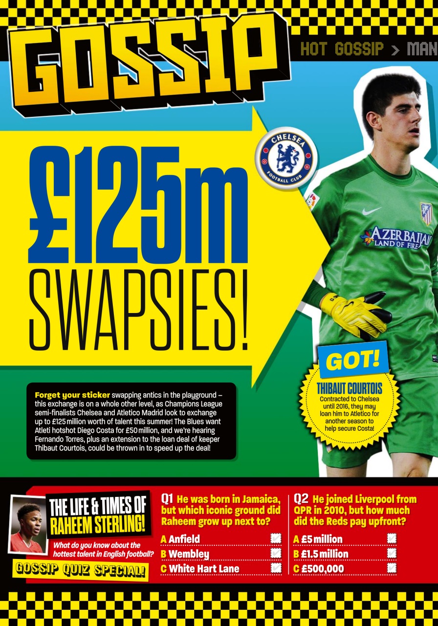 Match of the Day Preview Pages