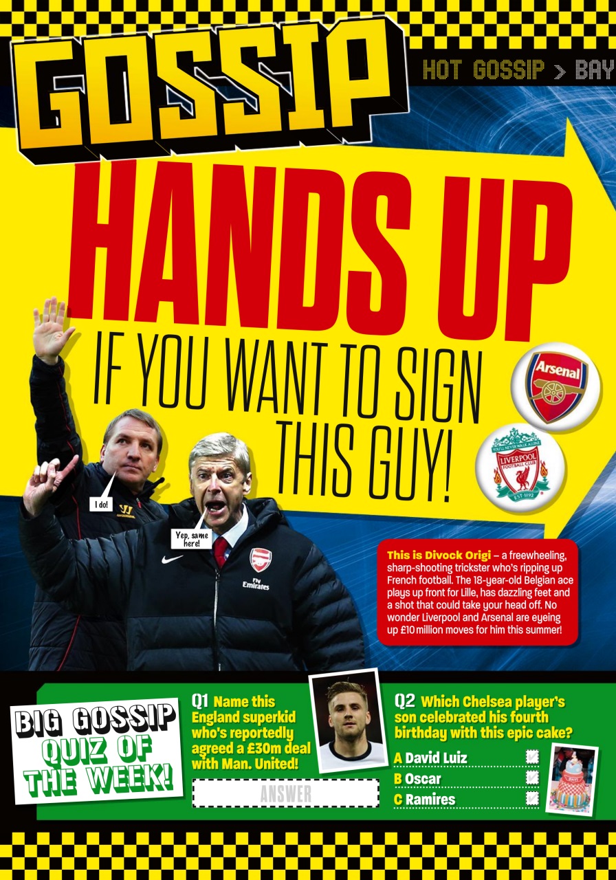 Match of the Day Preview Pages