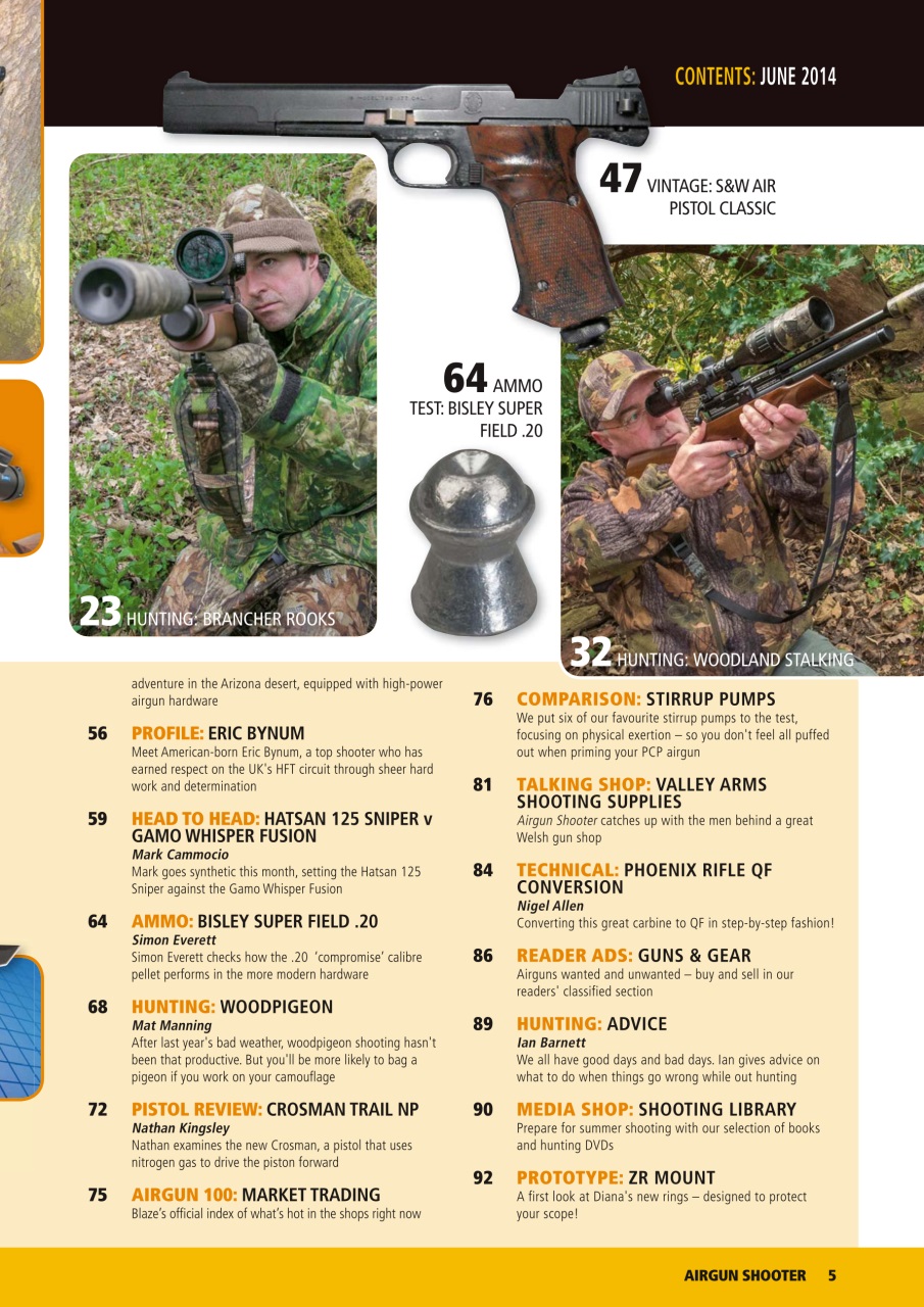 Airgun Shooter Preview Pages