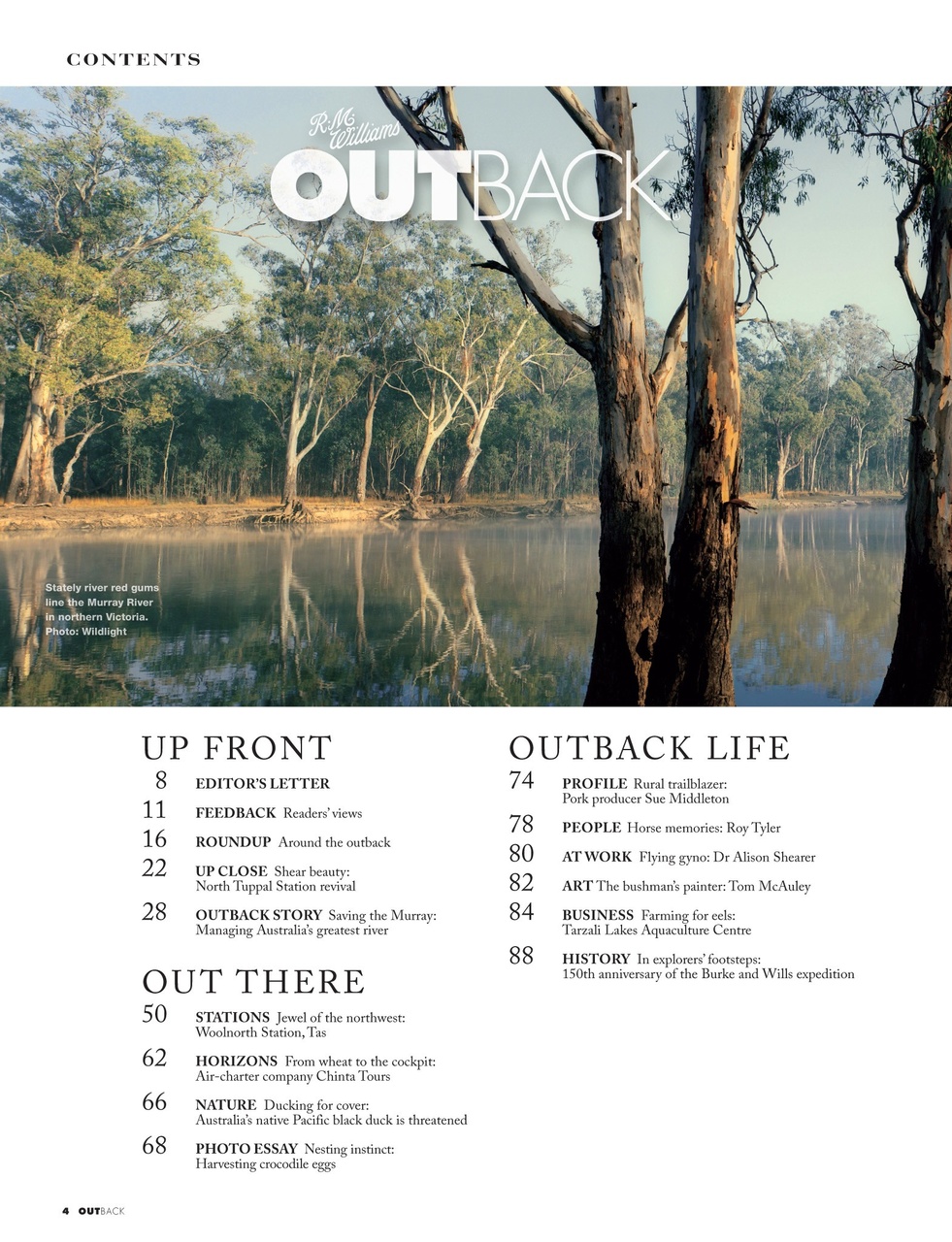 OUTBACK Magazine Preview Pages