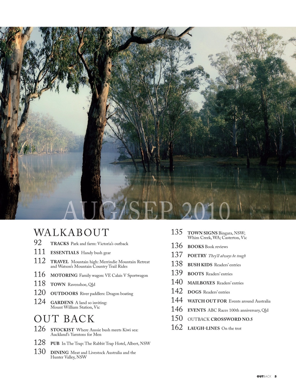 OUTBACK Magazine Preview Pages