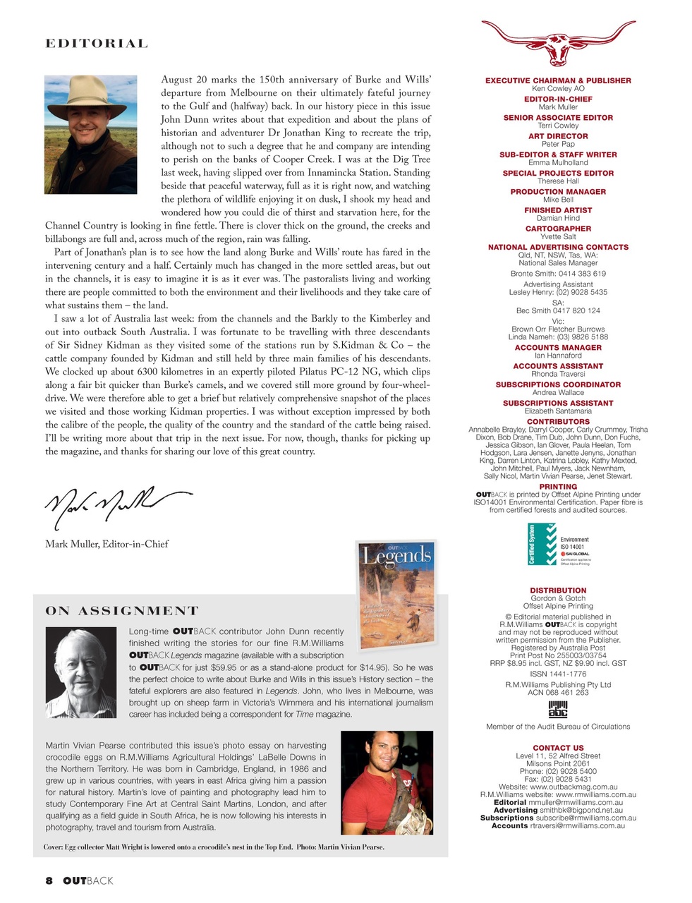 OUTBACK Magazine Preview Pages