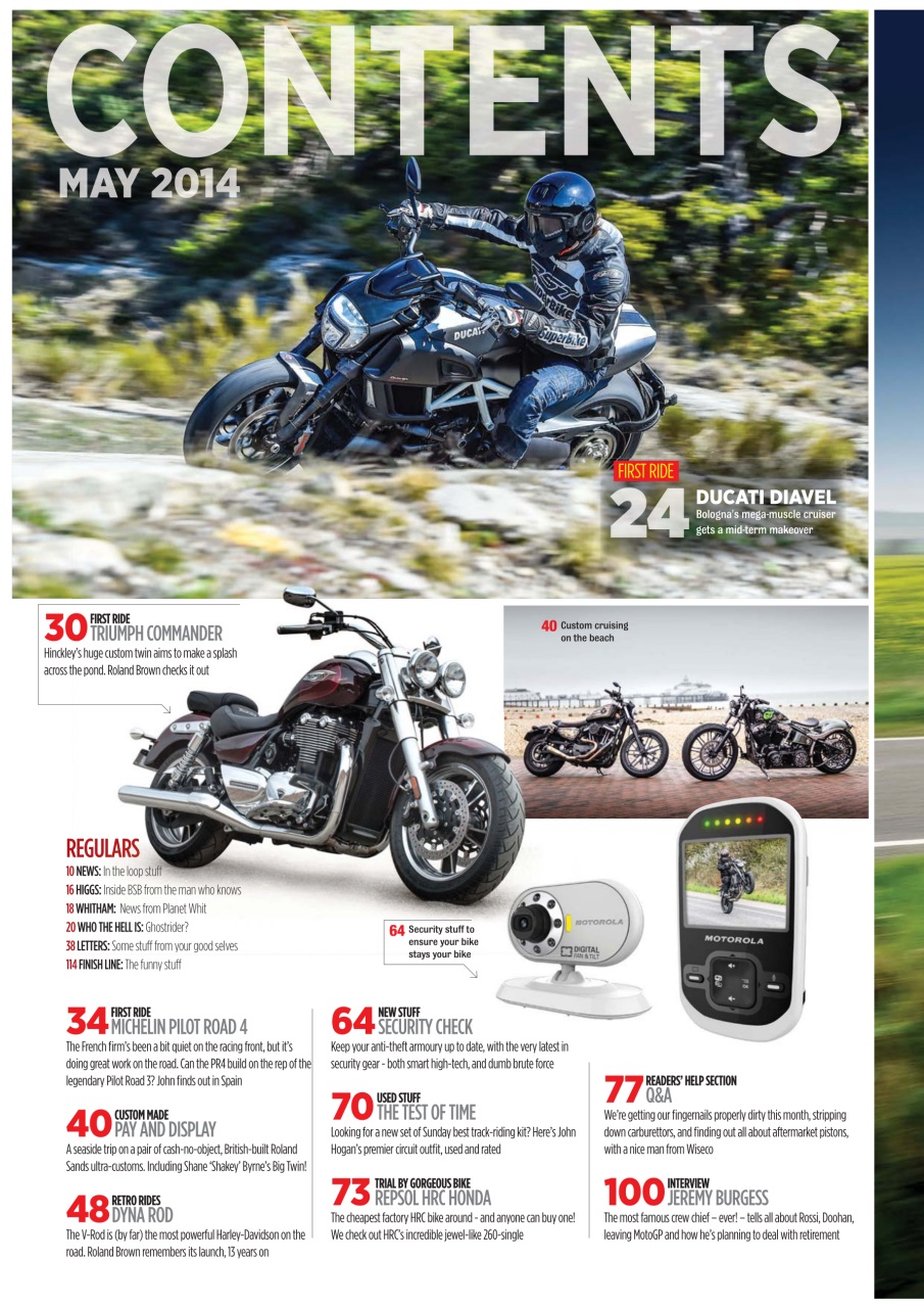 Superbike Magazine Preview Pages