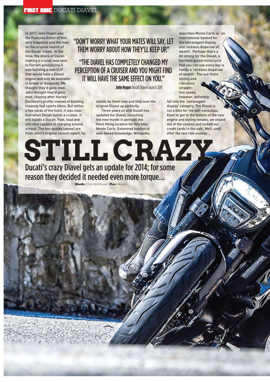 Superbike Magazine Preview Pages