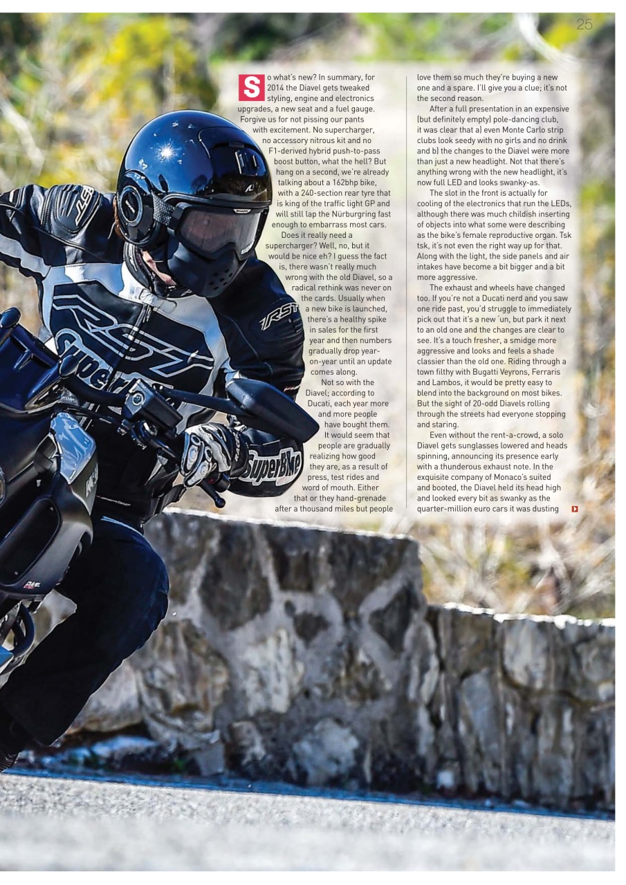 Superbike Magazine Preview Pages
