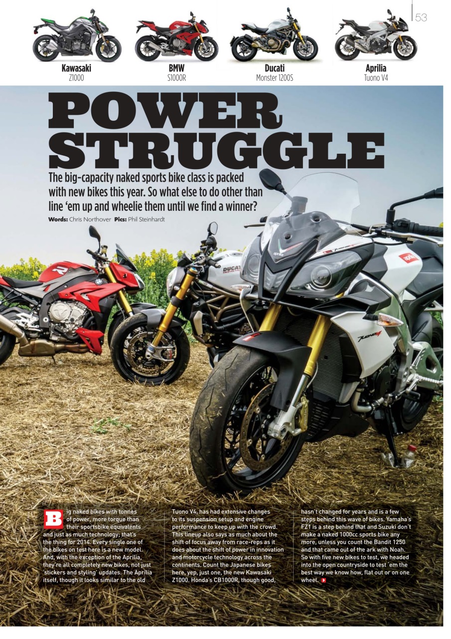 Superbike Magazine Preview Pages