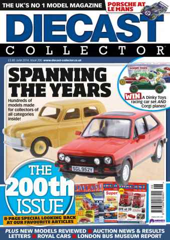 Diecast Collector issue 200th issue - June 2014