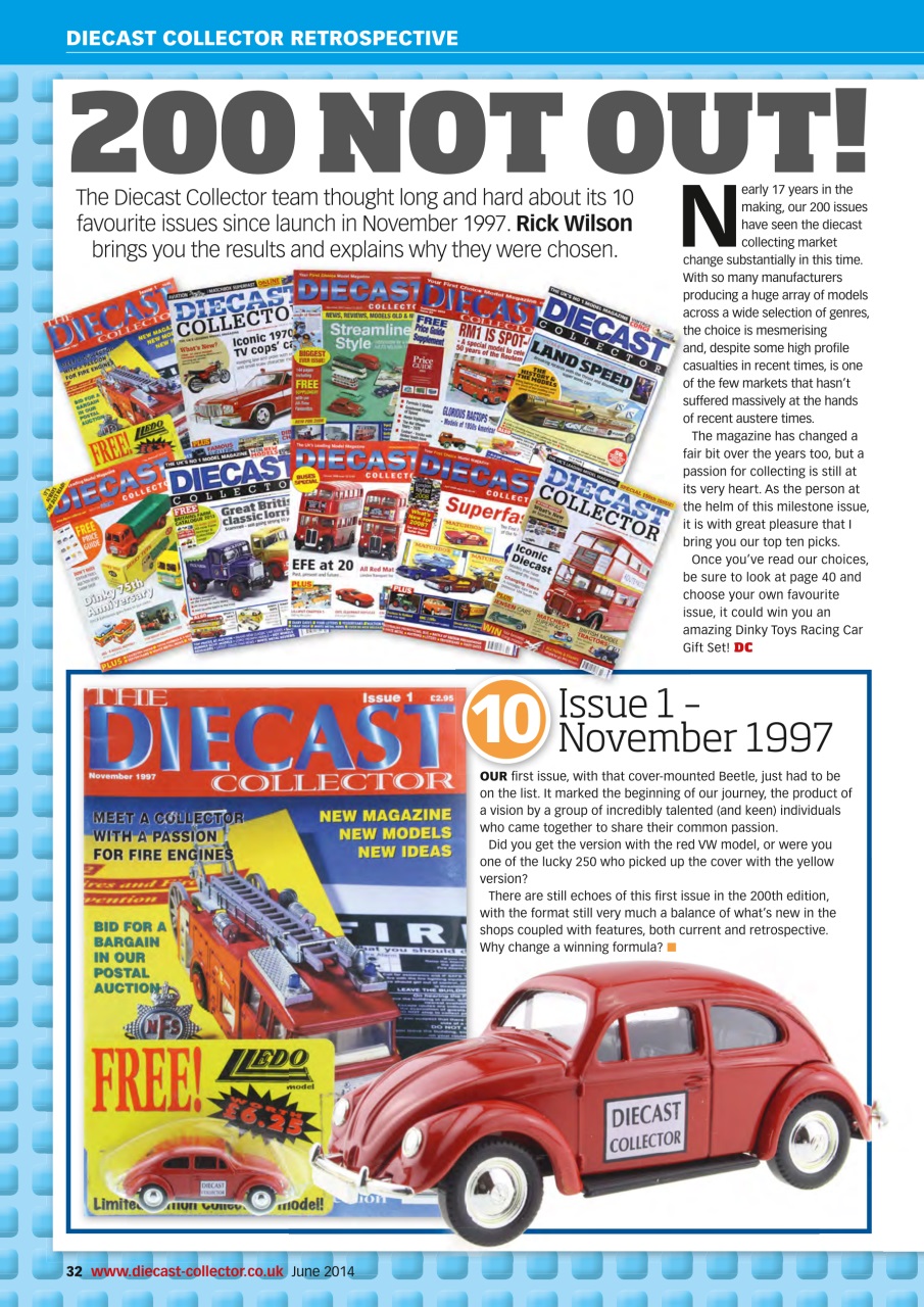 Diecast Collector Preview Pages