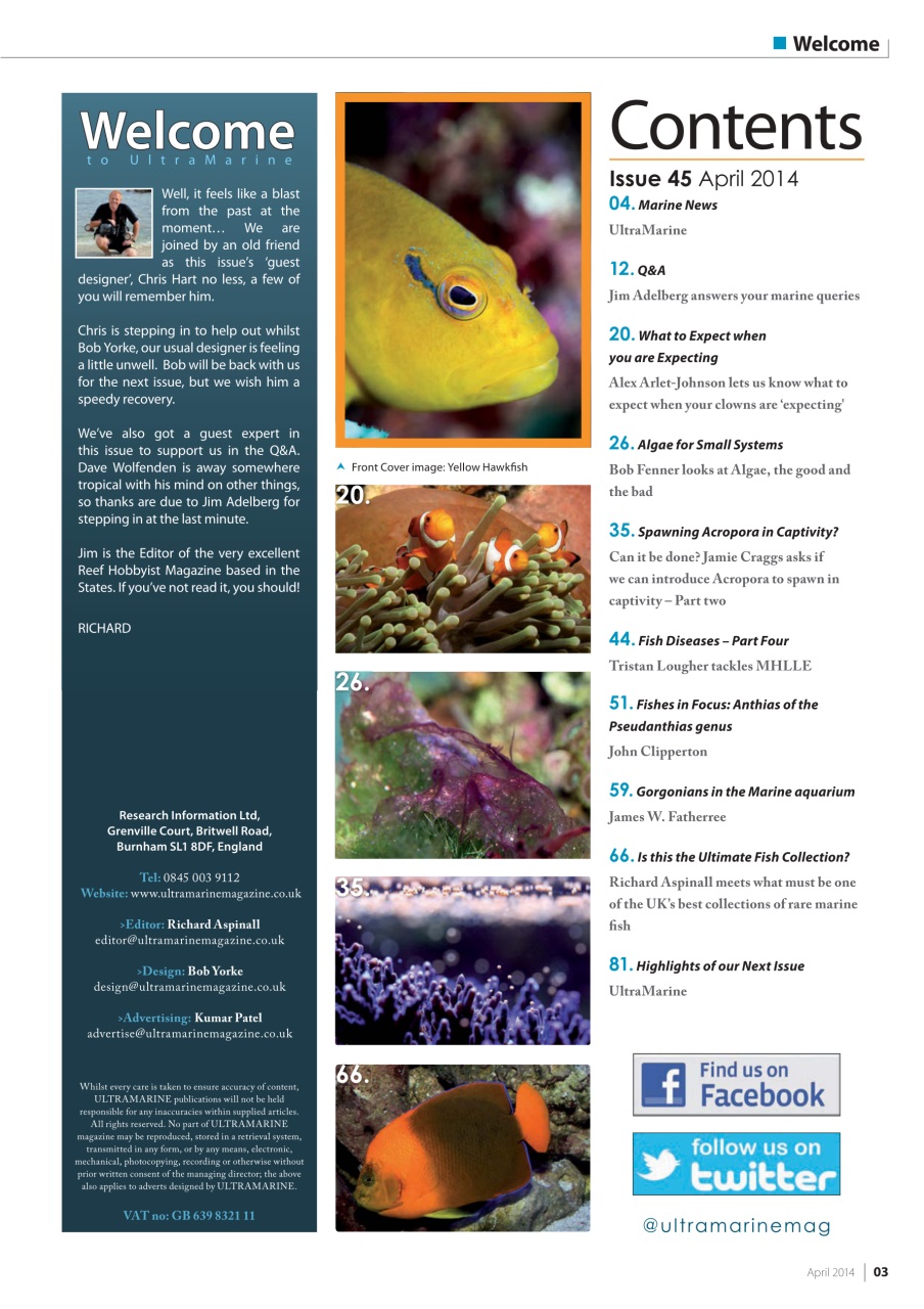 UltraMarine Magazine Preview Pages