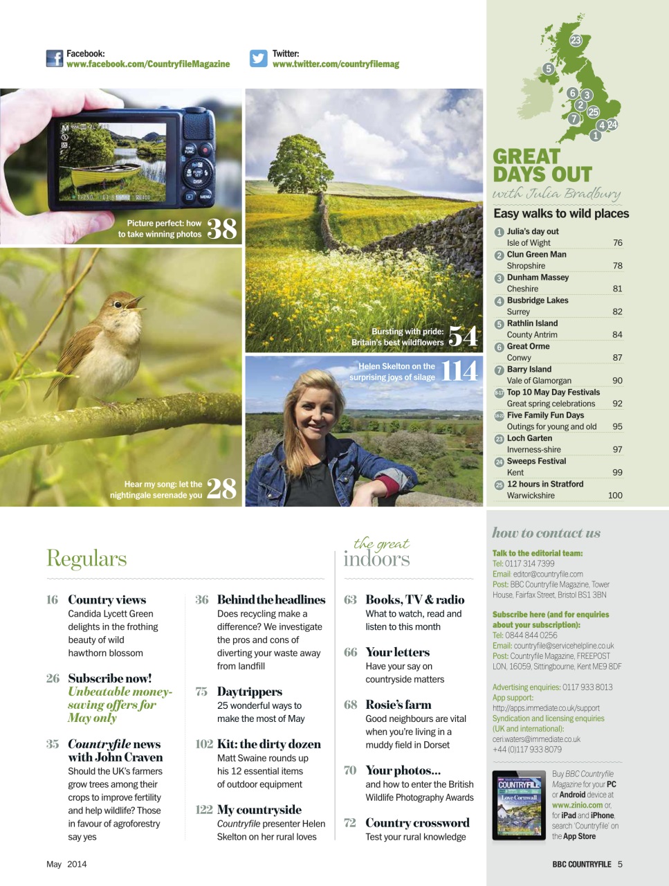 BBC Countryfile Magazine Preview Pages