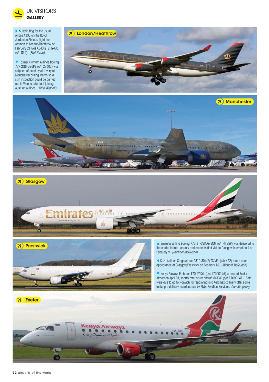 Airports of the World Preview Pages