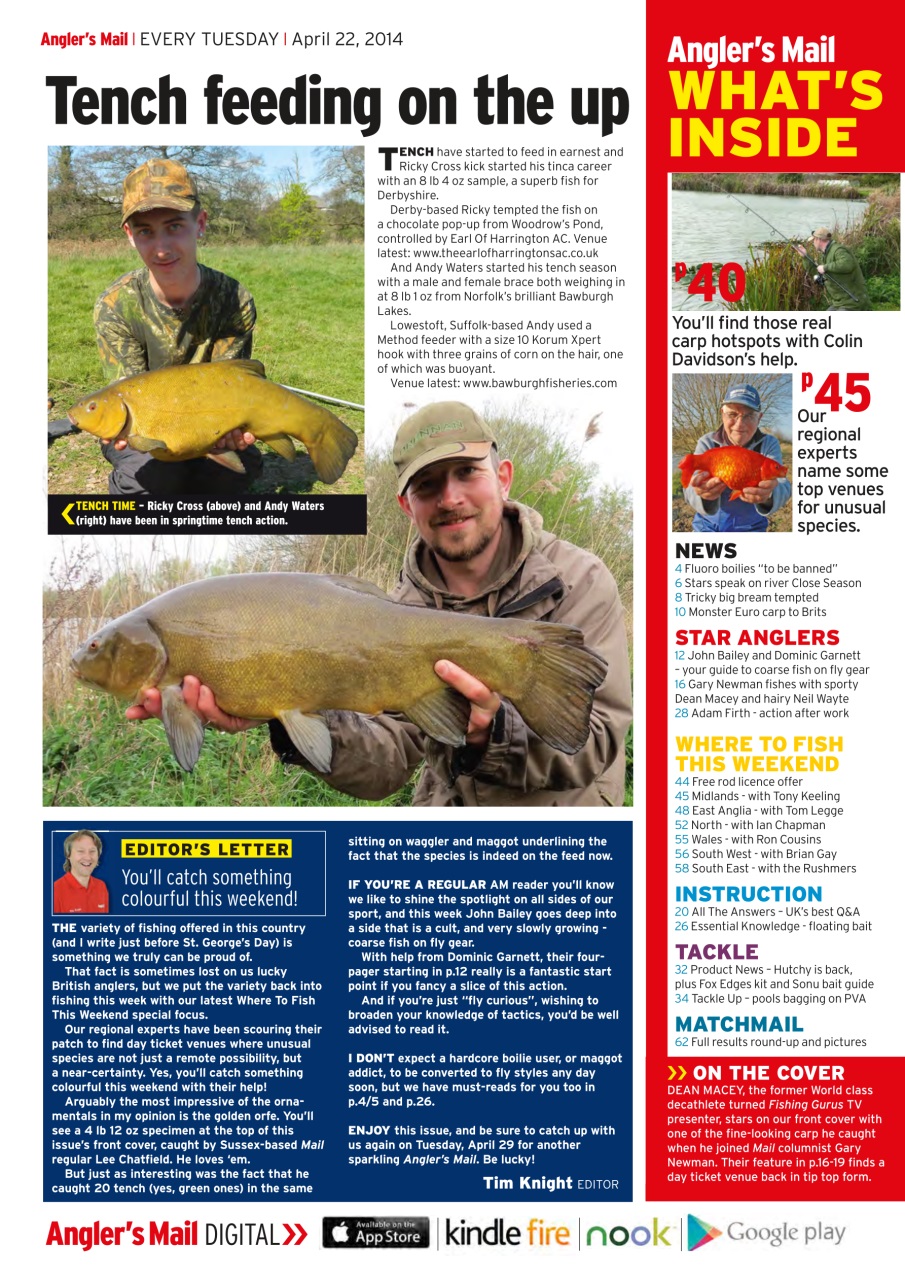 Anglers Mail Preview Pages