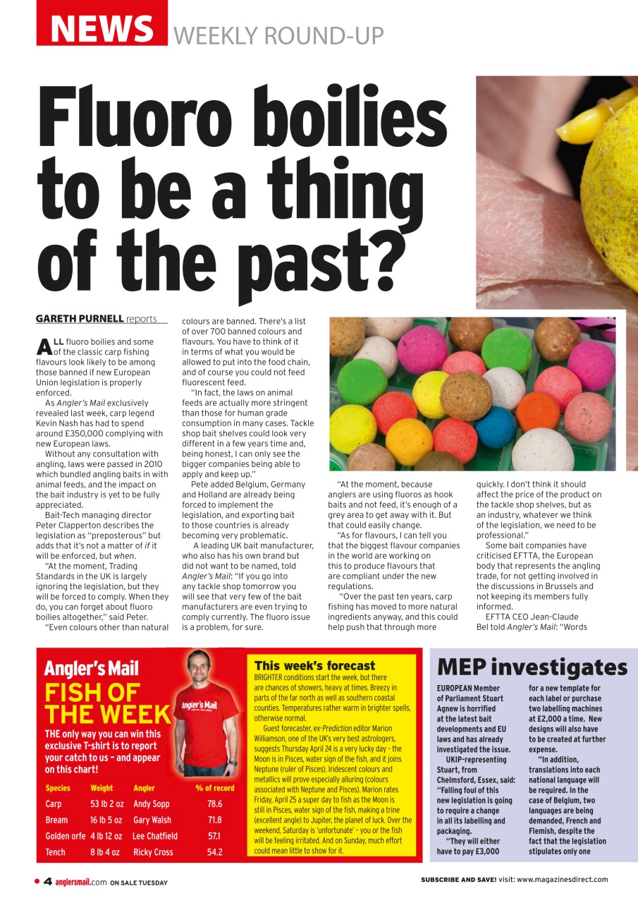 Anglers Mail Preview Pages
