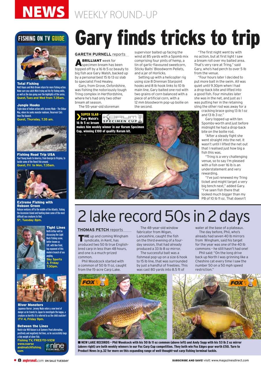 Anglers Mail Preview Pages