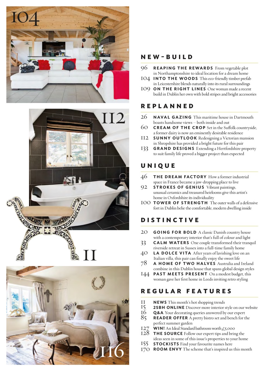 25 Beautiful Homes Preview Pages