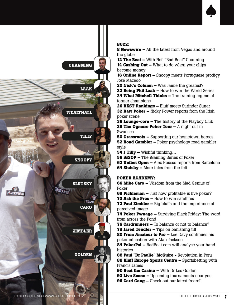 Bluff Europe Preview Pages