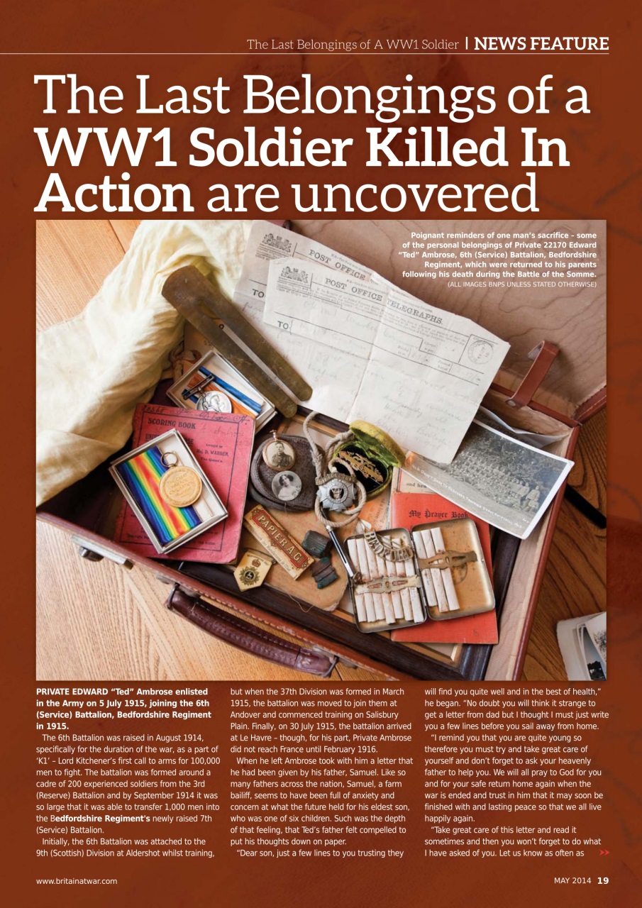 Britain at War Magazine Preview Pages