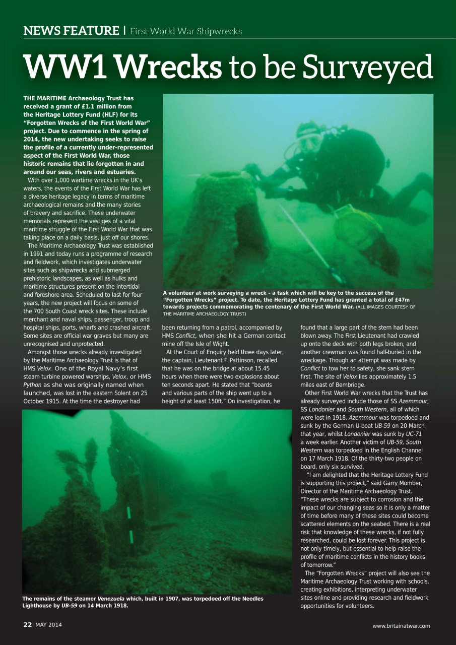 Britain at War Magazine Preview Pages