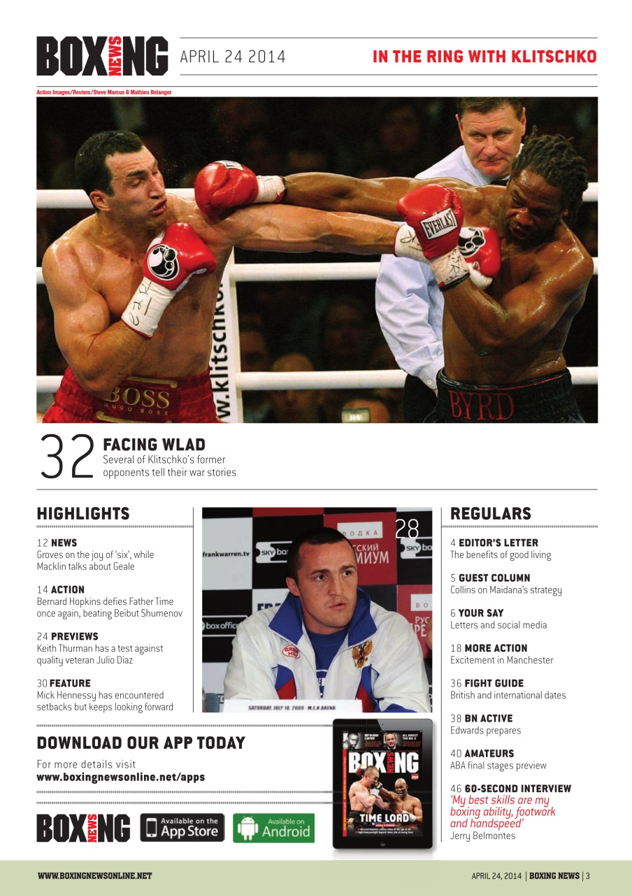Boxing News Preview Pages