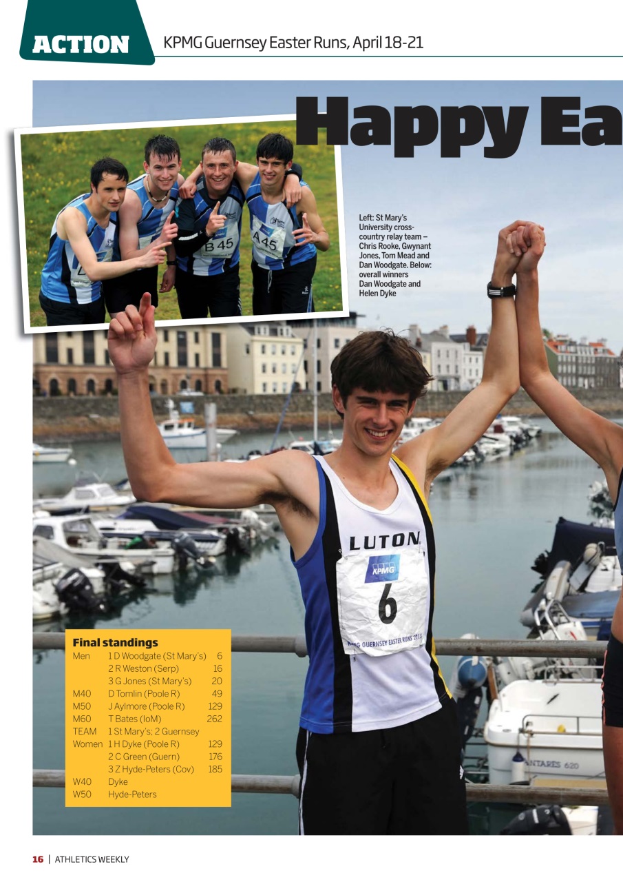 AW – Athletics Weekly Magazine Preview Pages