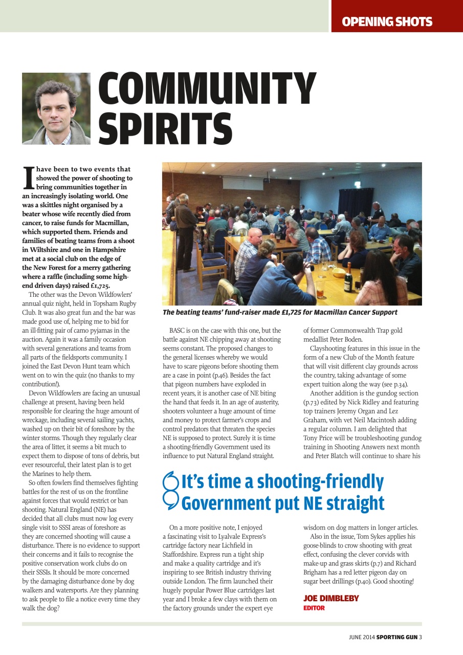 Sporting Gun Preview Pages