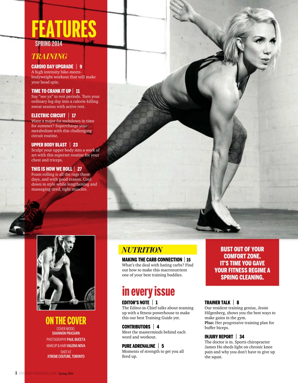 Strong Fitness Preview Pages