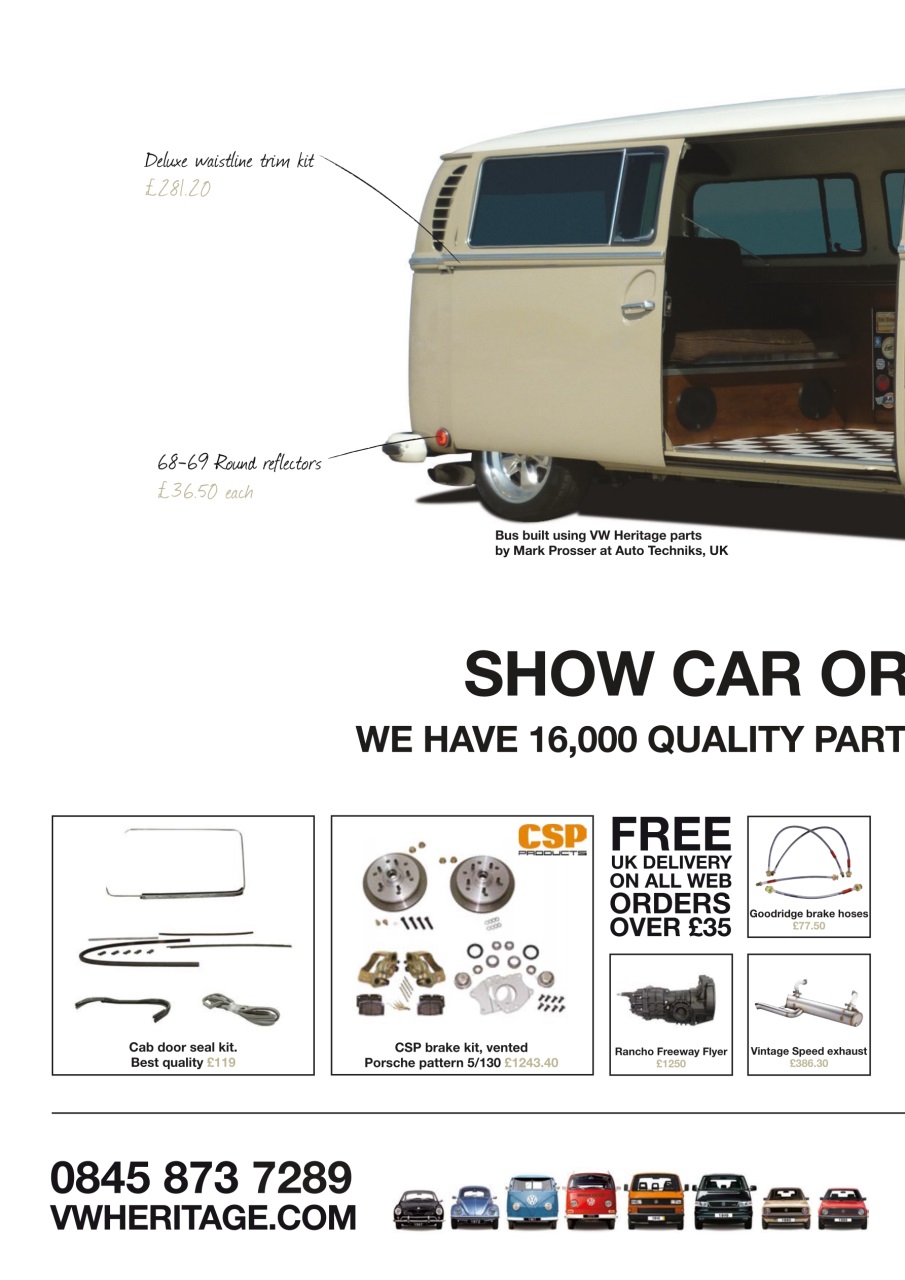 VW Camper Preview Pages