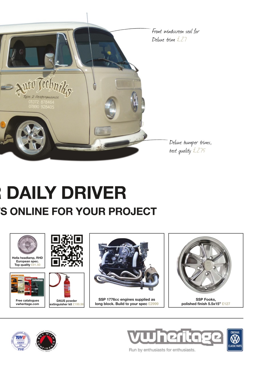 VW Camper Preview Pages