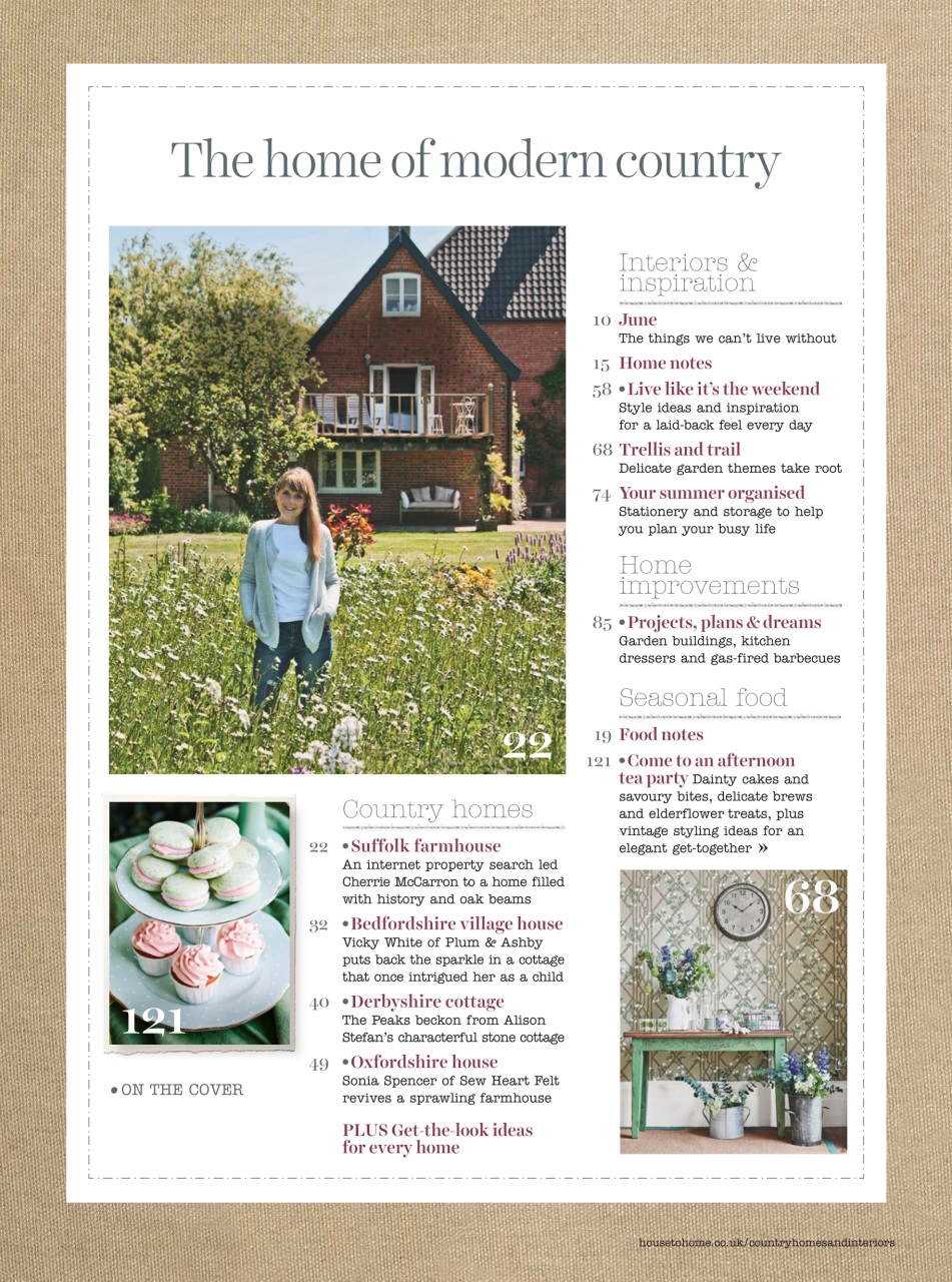 Country Homes & Interiors Preview Pages